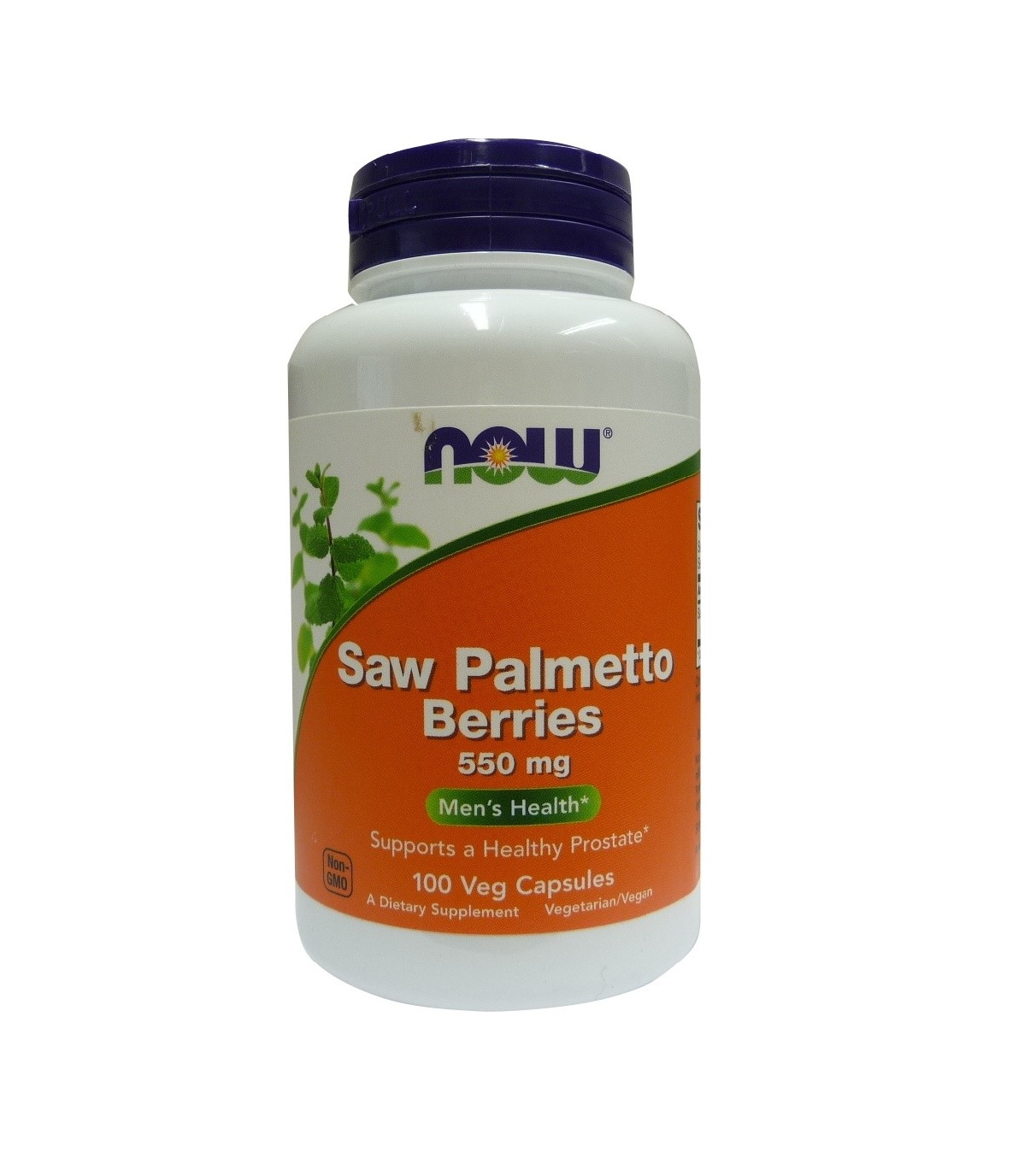 Now Foods Saw Palmetto Berries 550mg 100 Capsules FitAndHealthy.ro