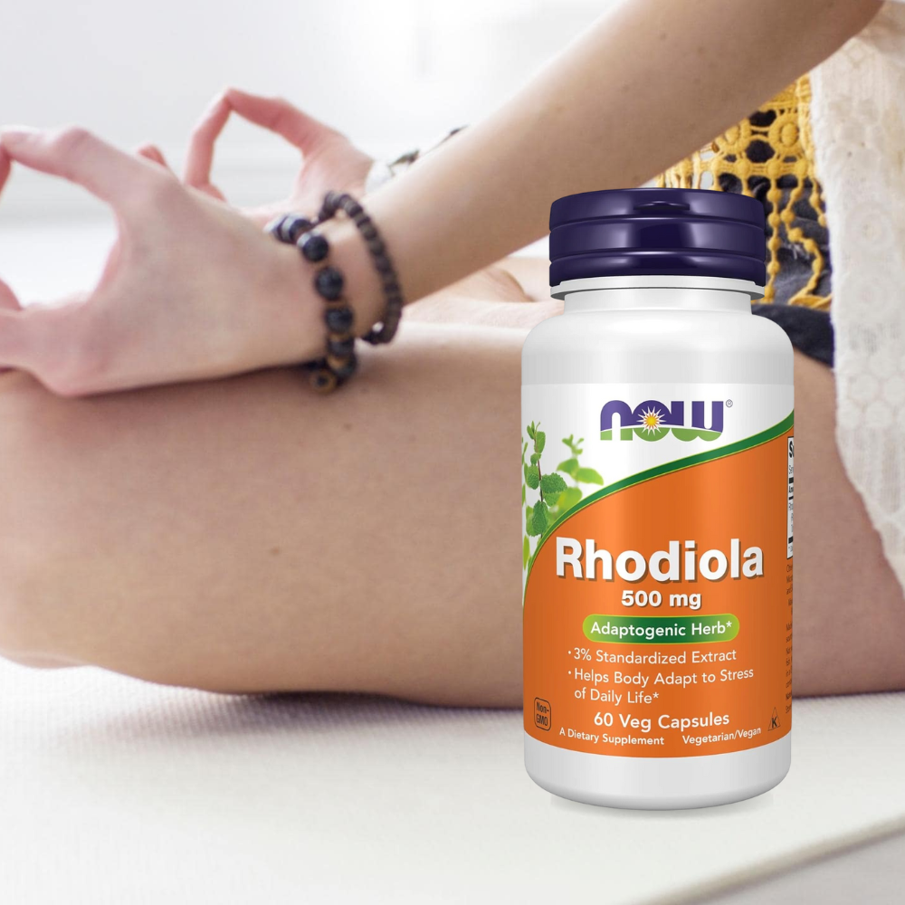 Now Foods Rhodiola 500mg 60 Veg Capsules 2