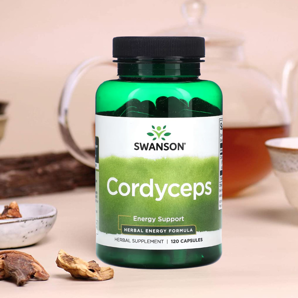 Swanson Cordyceps 120 Capsules 2