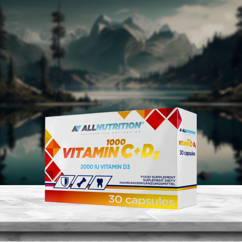 Allnutrition Vitamin C-1000 + D3 30 Capsules 2