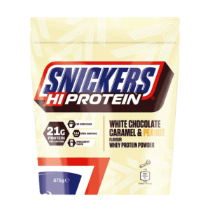 Snickers And Mars Snickers Protein Powder White Chocolate Caramel & Peanut 875g