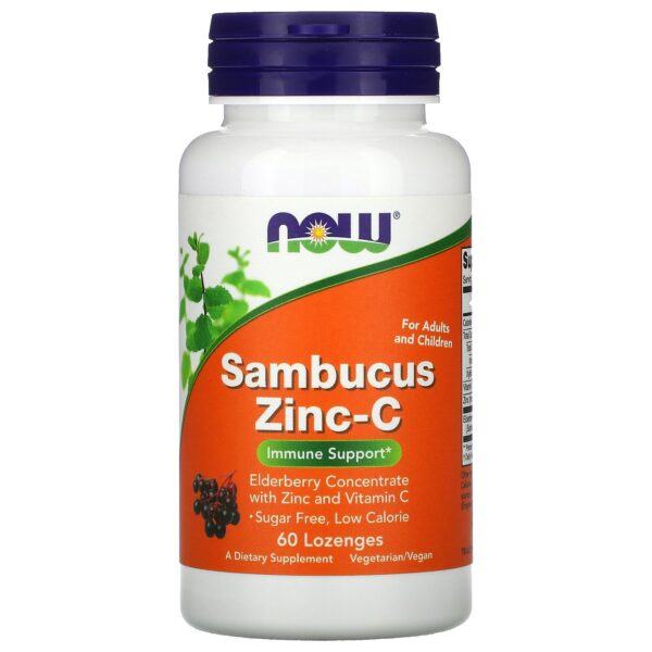 now foods sambucus zinc-c