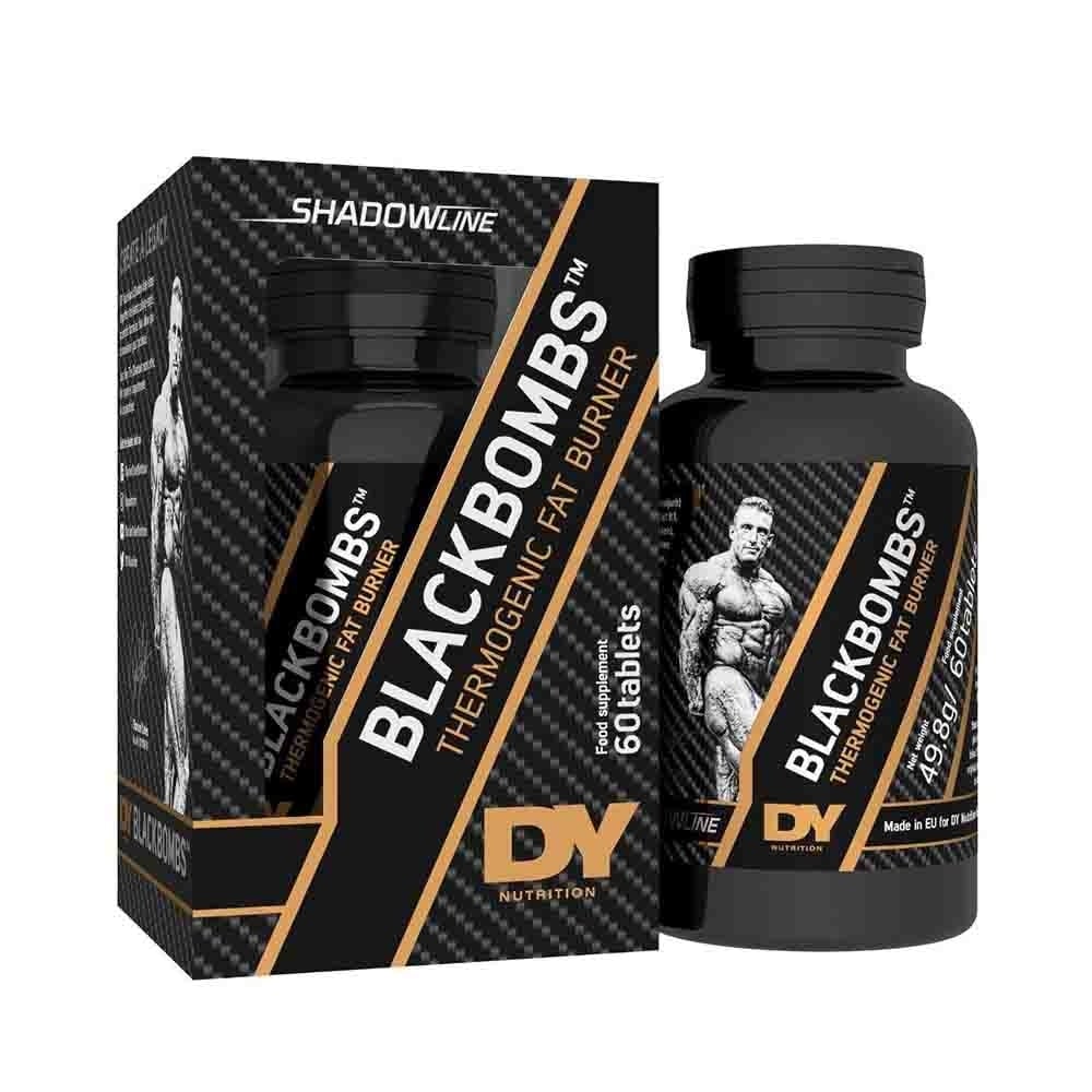 Dorian Yates Nutrition Black Bombs 60 Tablets - FitAndHealthy.ro