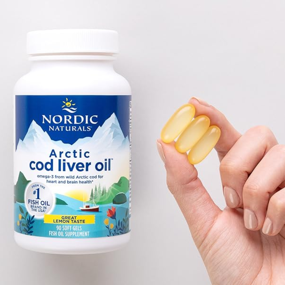Nordic Naturals Arctic Cod Liver Oil 90 Soft Gels 2