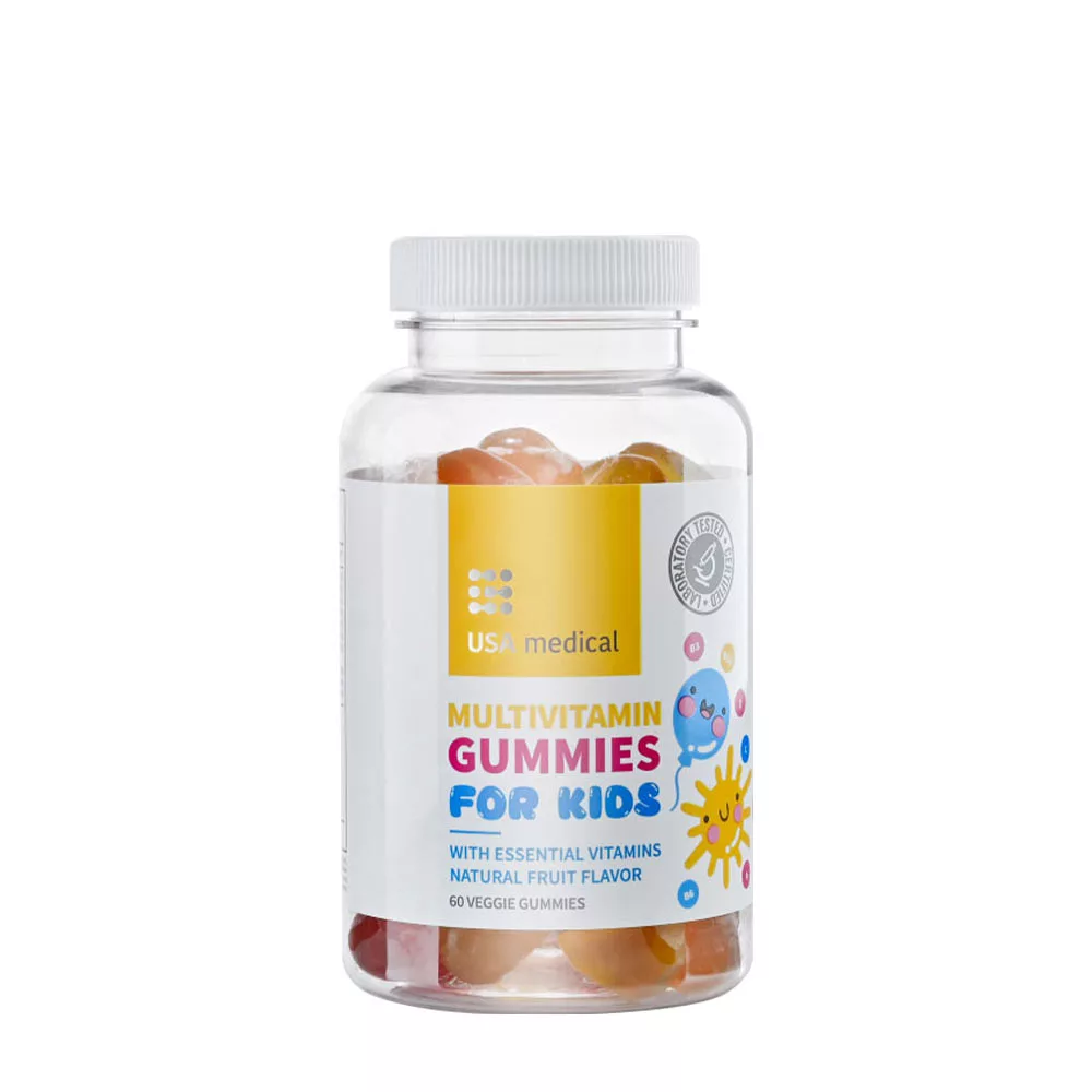 USA Medical Multivitamin Gummies For Kids 60 Gummies