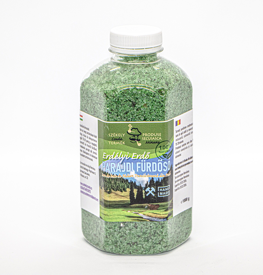 Szekely Csuda Sare De Baie Secuiasca Minune Padure Transilvaniana 1000g